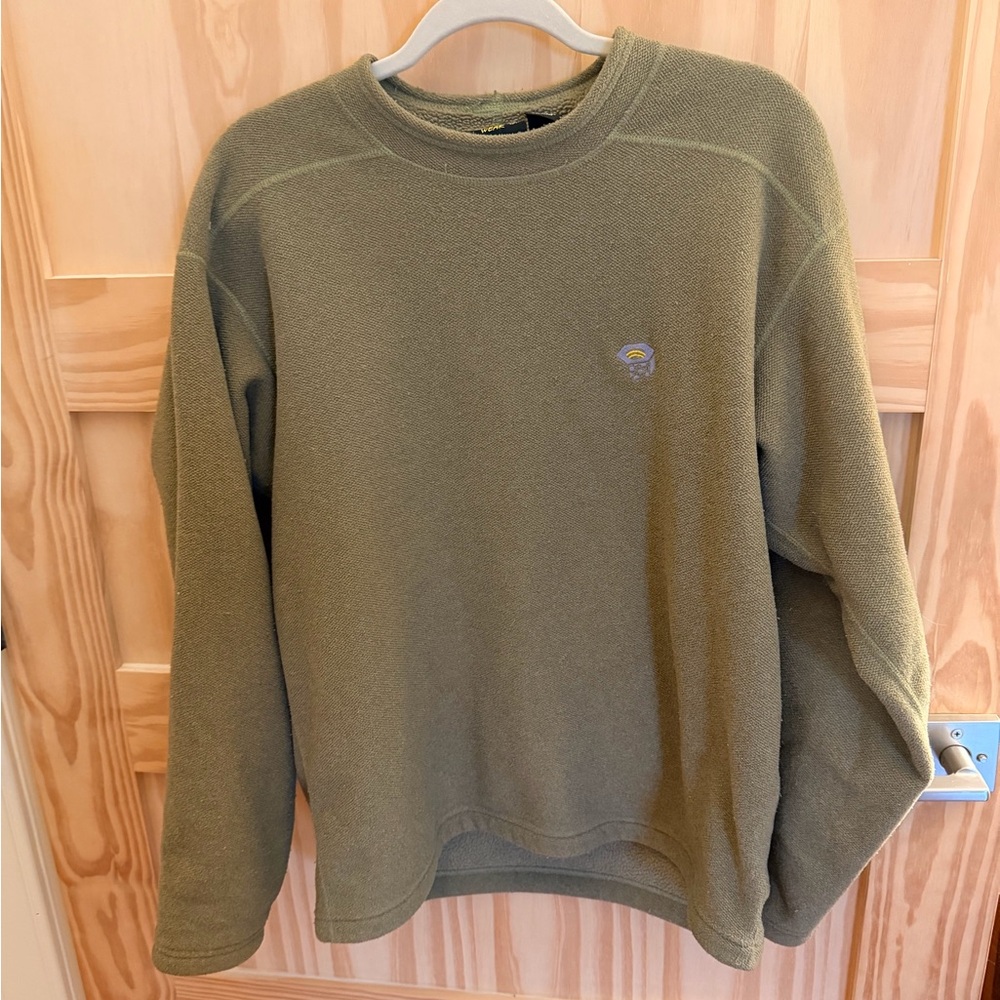 Mountain Hardwear Men's Crewneck Sweater in Olive